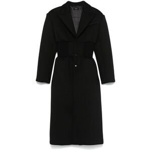 Wardrobe.Nyc Black Coats - Single Breasted Coats Women